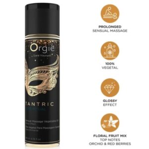 POTENTE - ORGIE - RITUAL DE AMOR TÂNTRICA MASSAGEM SENSUAL ÓLEO VEGETAL 200 ML