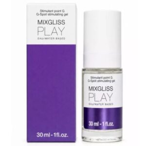 POTENTE - MIXGLISS - PLAY GEL ESTIMULANTE DO PONTO G COM EFEITO QUENTE-FRIO SEM PERFUME 30 ML