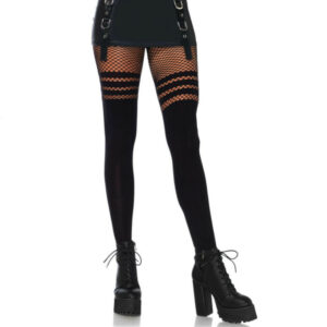 POTENTE - LEG AVENUE - PANTYHOUSE COM LISTRAS FISNHET