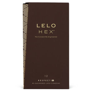 POTENTE - LELO - HEX PRESERVATIVOS RESPEITO XL 12 PACK