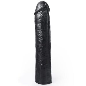 POTENTE - SISTEMA PENDURADO - DILDO REALISTA COR PRETA BENNY 25